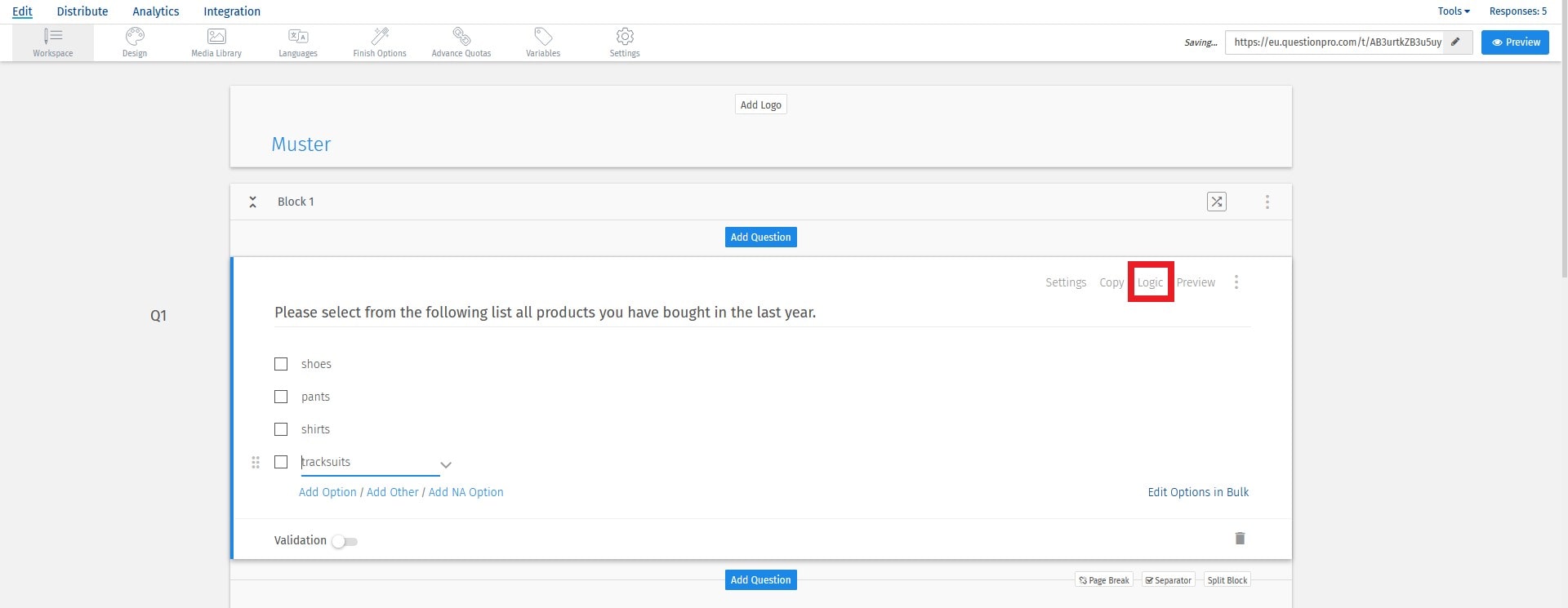 Survey Software Help Image