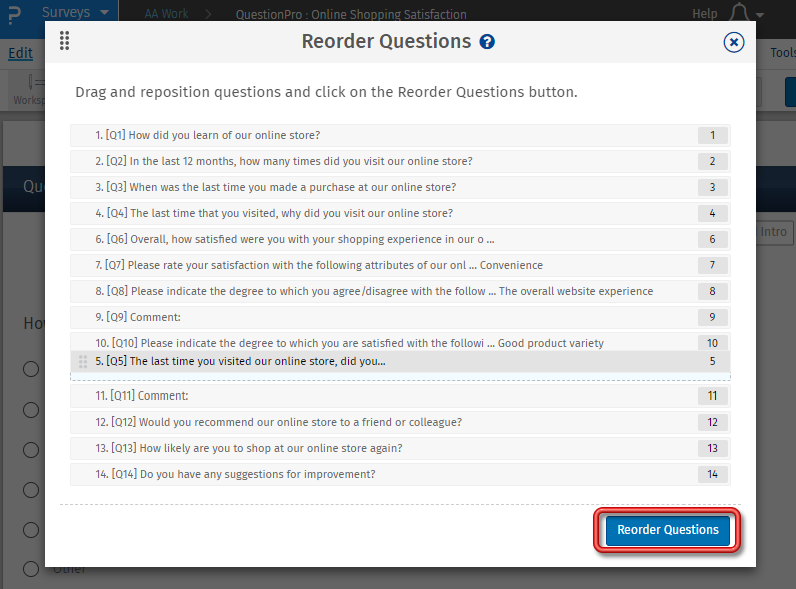 Survey Software Help Image